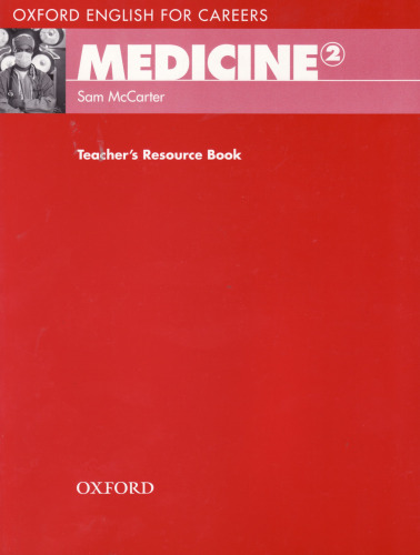MEDICINE. 2 (TEACHERS RESOURCE BOOK)