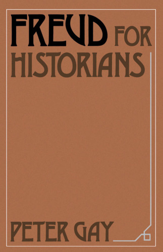 Freud for Historians (Oxford Paperbacks)