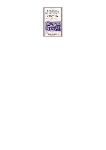 The Long Nineteenth Century: A History of Germany, 1780-1918