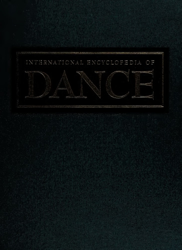 International Encyclopedia of Dance - Volume 3