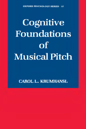 Cognitive Foundations of Musical Pitch