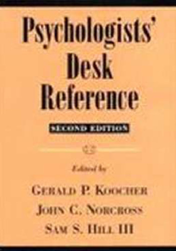 Psychologists' desk reference