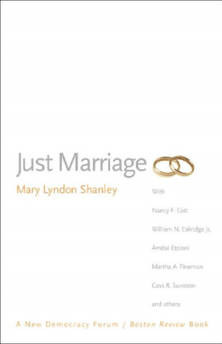 Just Marriage (New Democracy Forum Boston Review)