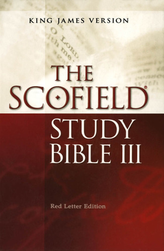 The Scofield® Study Bible III, NIV: New International Version, Black Bonded Leather