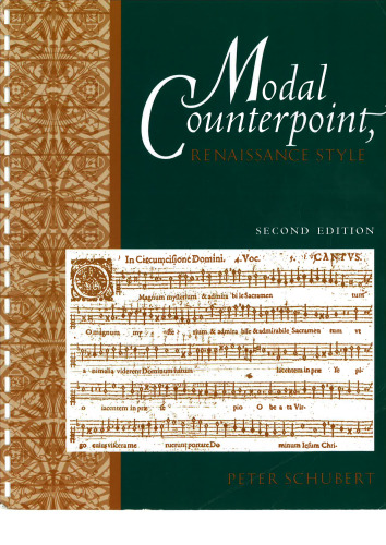 Modal Counterpoint, Renaissance Style