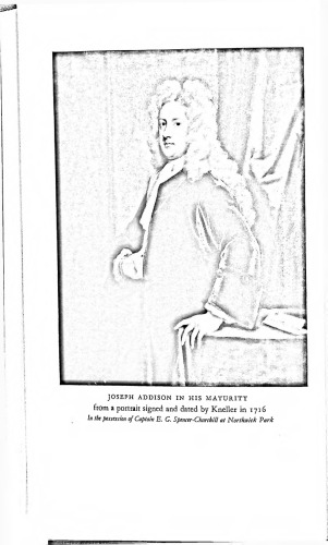 The Life of Joseph Addison, Second Edition