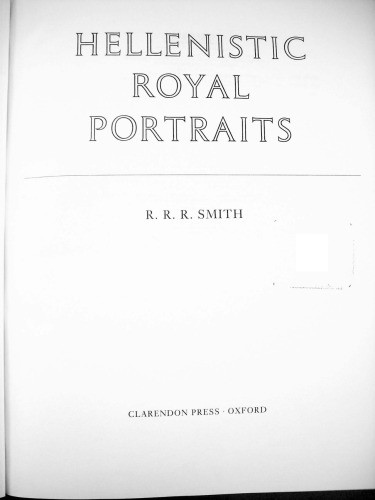 Hellenistic Royal Portraits