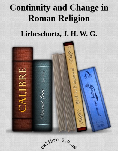 Continuity and Change in Roman Religion