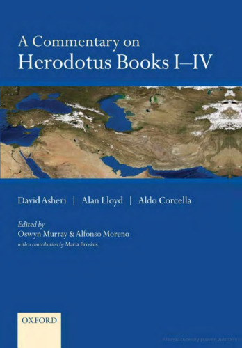 A Commentary on Herodotus Books I-IV (Bks. 1-4)