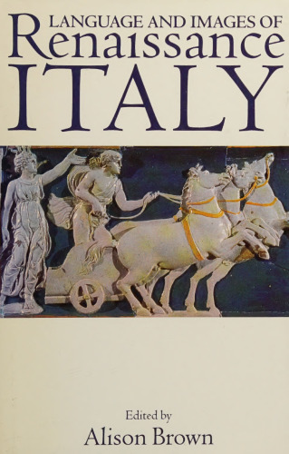 Language and Images of Renaissance Italy