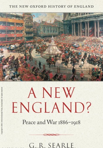 A New England? Peace & War 1886-1918