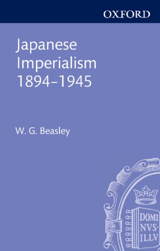 Japanese Imperialism 1894-1945
