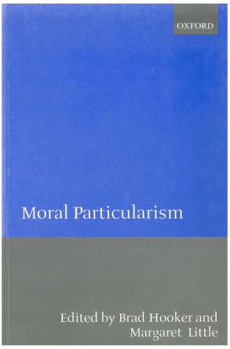 Moral Particularism