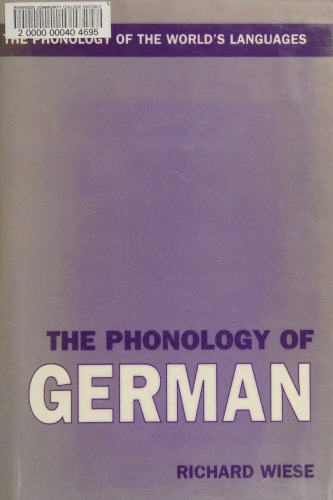 The Phonology of German