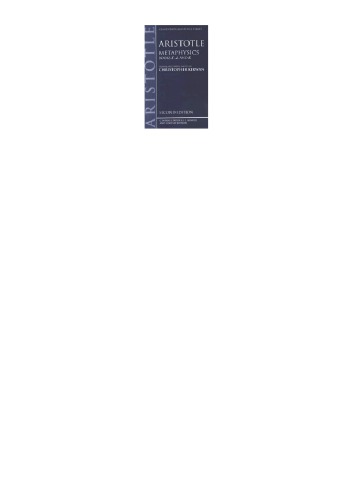 Metaphysics: Books Gamma, Delta, and Epsilon (Clarendon Aristotle Series)