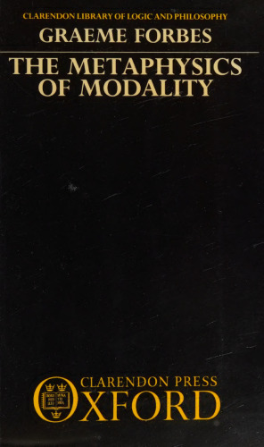 The Metaphysics of Modality