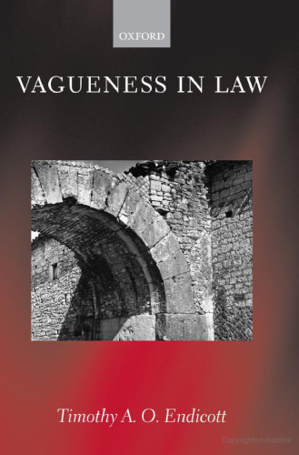 Vagueness in Law