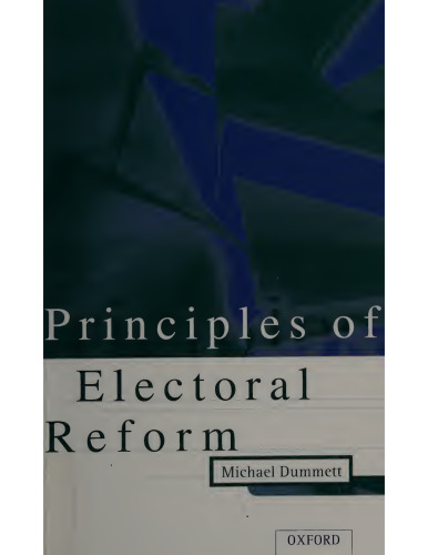 Principles of Electoral Reform