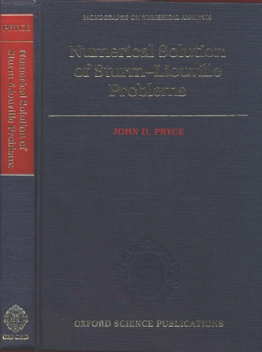 Numerical Solution of Sturm-Liouville Problems