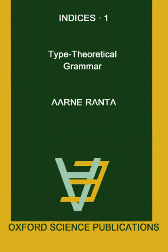 Type-theoretical grammar