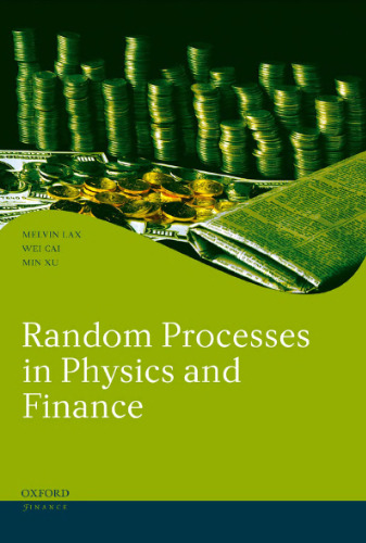 Random Processes in Physics and Finance (Oxford Finance Series)