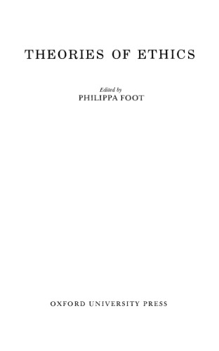 Theories of Ethics