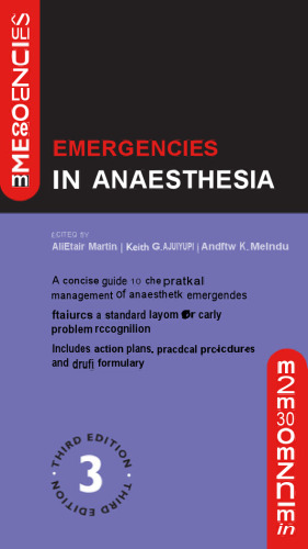 Emergencies in Anaesthesia