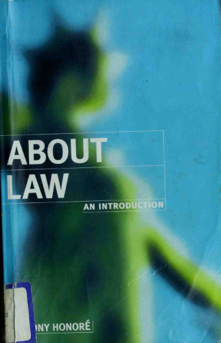 About Law: An Introduction (Clarendon Law Series)