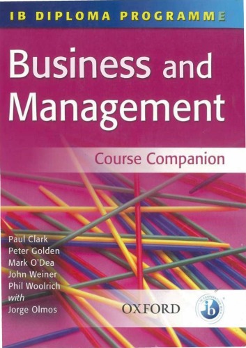 IB Business and Management Course Companion