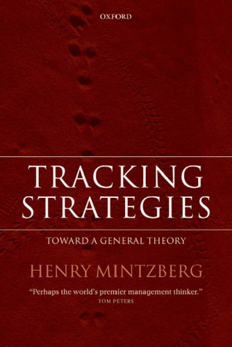 Tracking Strategies: Towards a General Theory of Strategy Formation