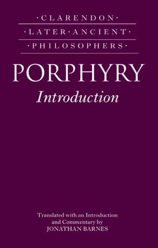 Porphyry Introduction (Clarendon Later Ancient Philosophers)