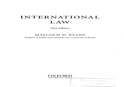 International Law