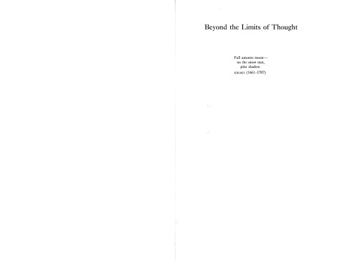 Beyond the Limits of Thought