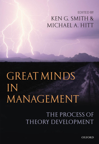Great Minds in Management: The Process of Theory Development