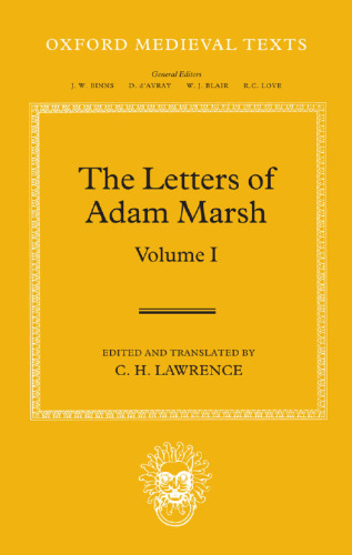 The Letters of Adam Marsh