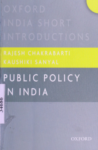 Public Policy in India