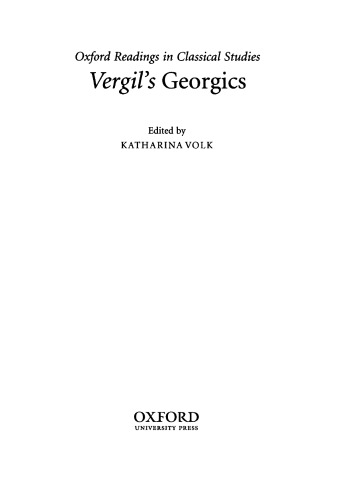 Vergil's Georgics