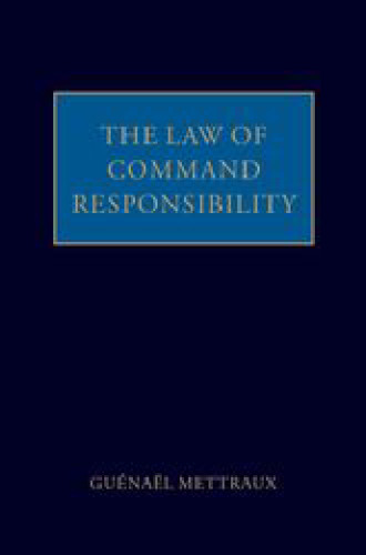 The Law of Command Responsibility