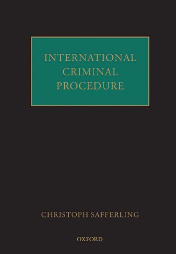 International Criminal Procedure