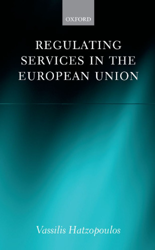 Regulating Services in the European Union