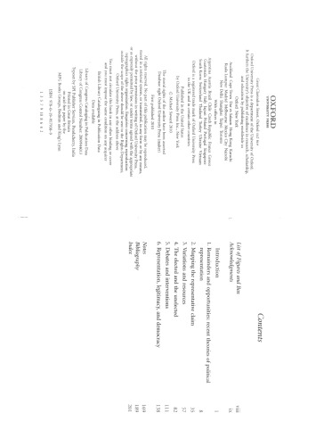 The Representative Claim
