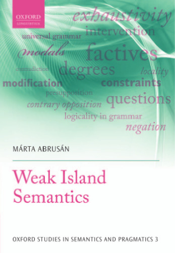 Weak Island Semantics