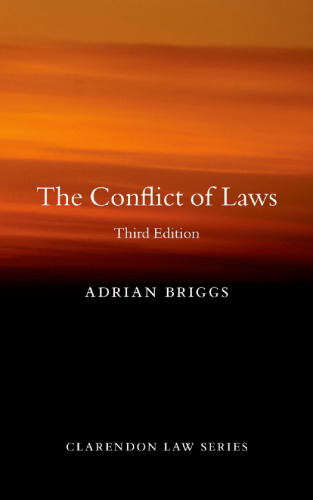 The Conflict of Laws