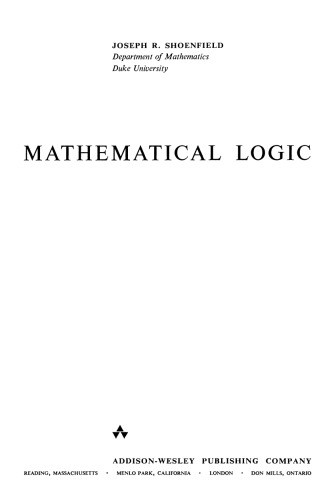 Mathematical Logic