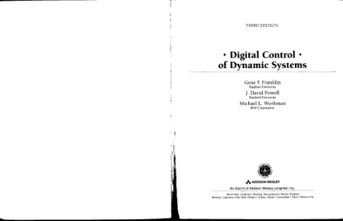 Digital Control of Dynamic Systems, 3rd Edition