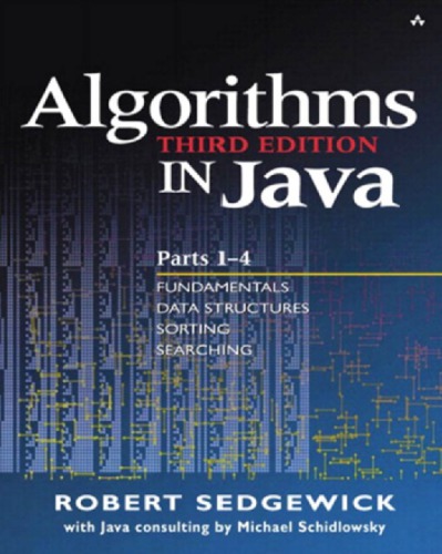 Algorithms in Java, Third Edition, Parts 1-4