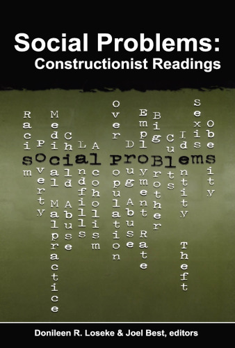 Social Problems: Constructionist Readings