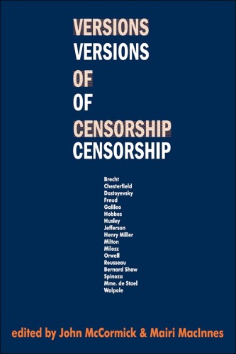 Versions of Censorship