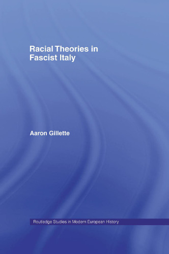 Racial Theories in Fascist Italy