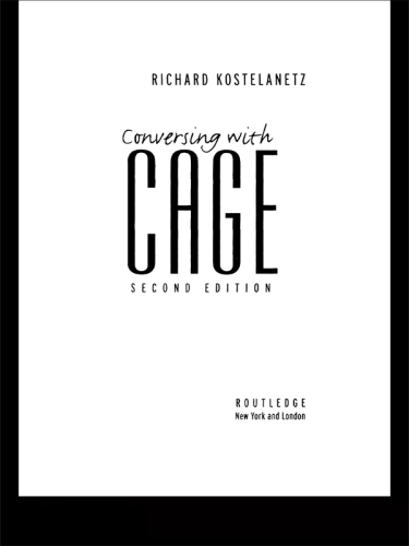 Conversing with Cage